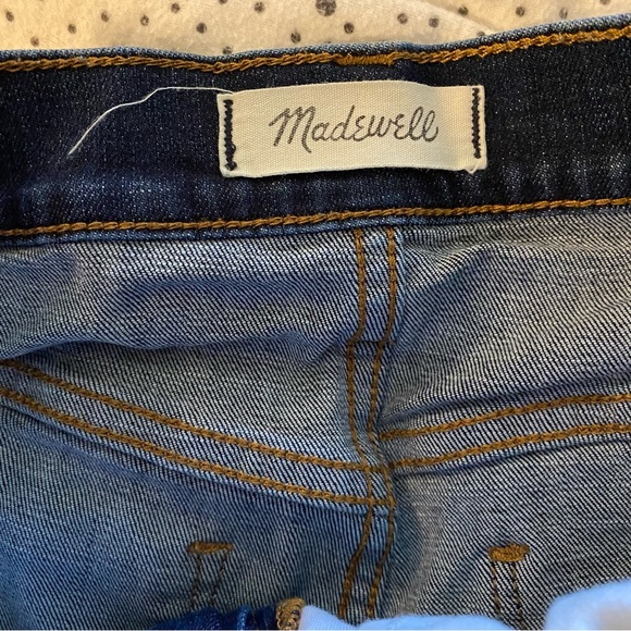 Madewell High Rise Denim Shorts in Danny Wash 27 - Picture 5 of 5